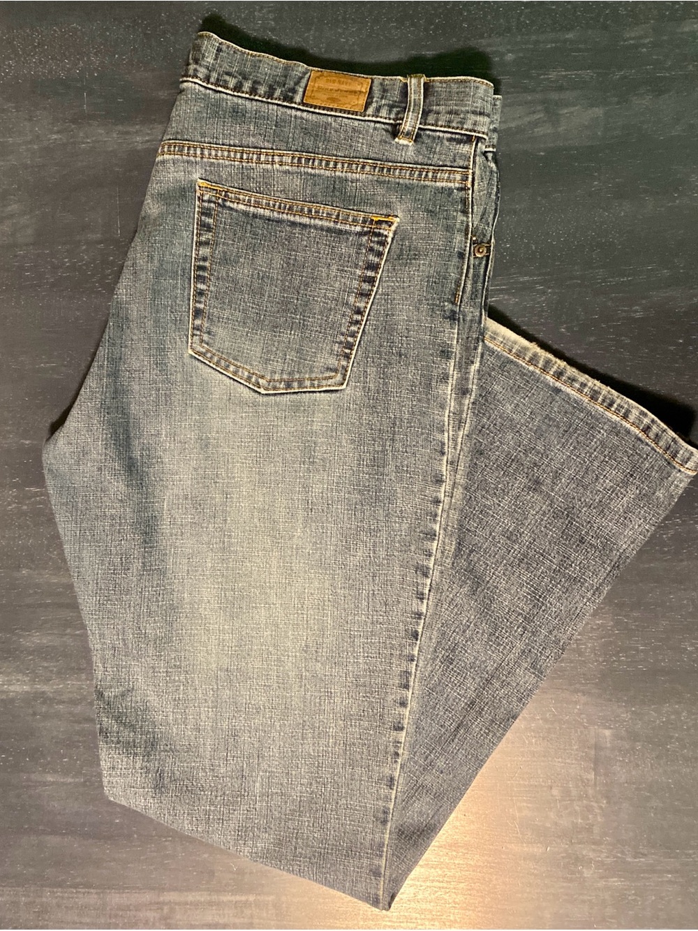 Vintage Old Navy Woman’s Light Blue Low Waisted Straight Jeans